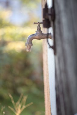 Bir çiftlikte spigot, dışında, kopya alanı