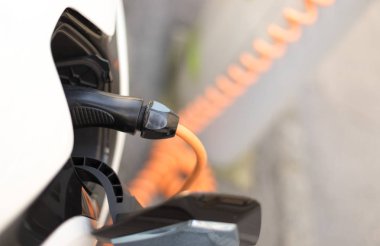Elektrikli Araba şarj kablo ve fiş noktası şarj etmek için önde gelen ile şarj