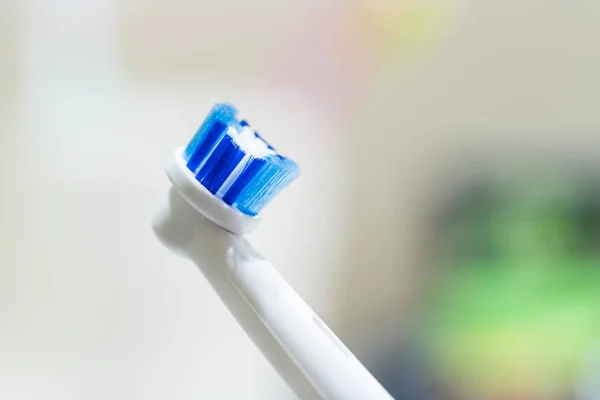 Toothbrush Bathroom Morning Routine — Stock Photo, Image