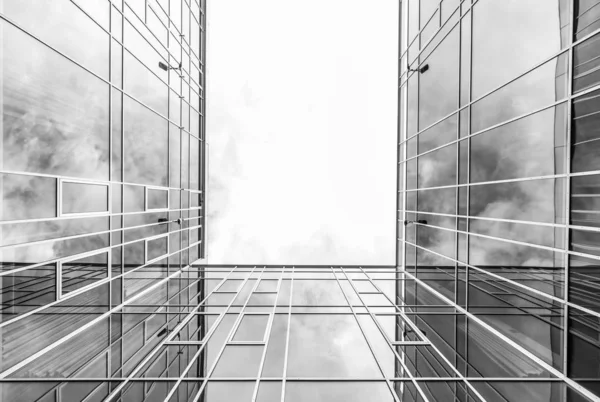 Glasarchitektur Des Modernen Bauens — Stockfoto