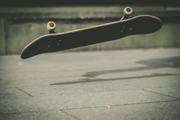 skateboard object on background,close up