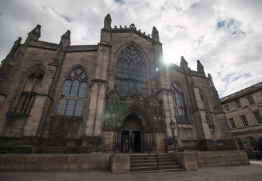 Eski kasabadaki güzel katedral