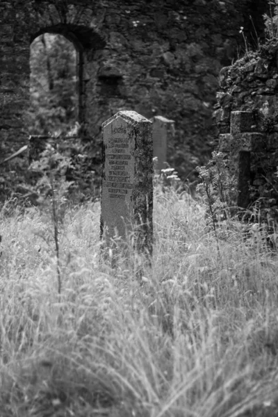 Old Tombstones Graveyard Close — 스톡 사진