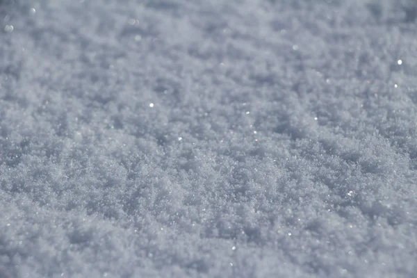 Снежный Фон Крупный План — стоковое фото