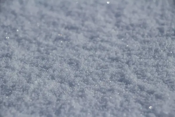 Schnee Muster Hintergrund Nahaufnahme — Stockfoto