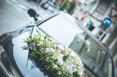 Düğün dekorasyon araba