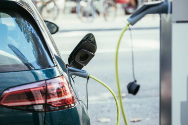 Elektrikli Araba şarj kablo ve fiş noktası şarj etmek için önde gelen ile şarj