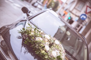 Düğün dekorasyon araba