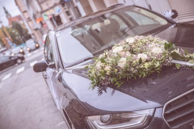 Düğün dekorasyon araba