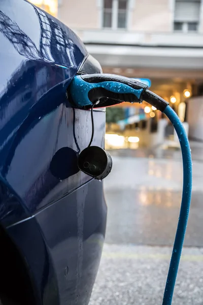 Car Refueling Petrol Station Closeup — Stock Photo, Image