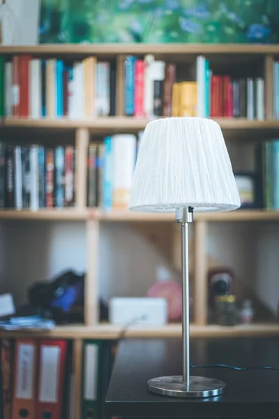 lamp object in library on background