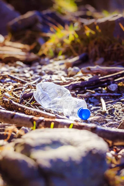 环境污染 塑料瓶 — 图库照片