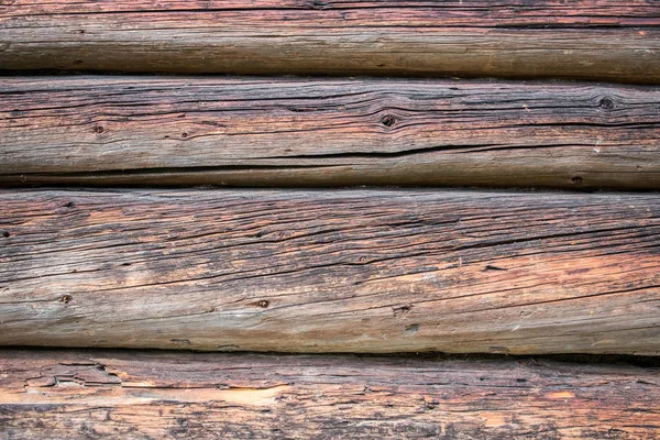 Dřevěný Pahýl Pozadí Dřevěnou Texturou — Stock fotografie