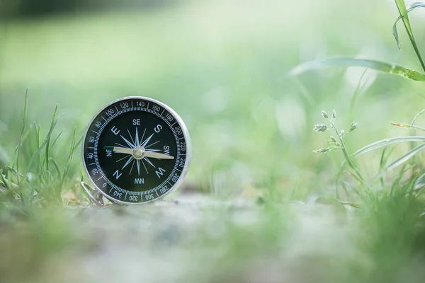 Jahrgangskompass Abenteuer Und Entdeckungskonzept — Stockfoto