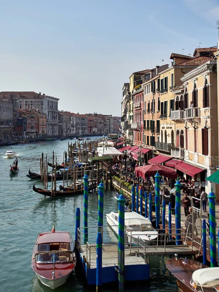 Venecia Italia Marzo 2019 Una Vista Del Gran Canal Desde — Foto de Stock