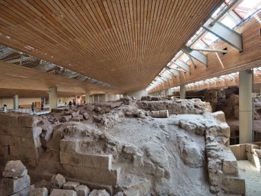 Antik kalıntıları ile arkeolojik sit