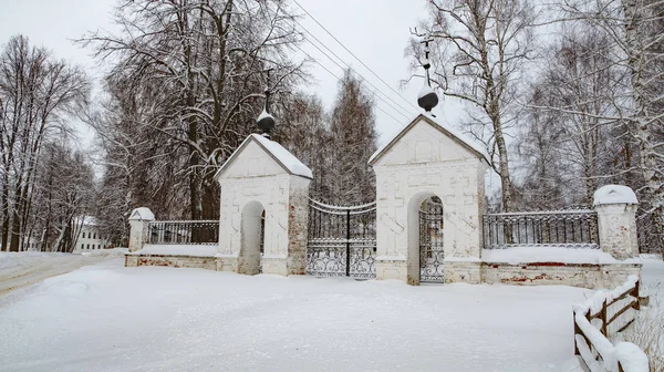 Oude Russische Stad Van Pljos Stockafbeelding