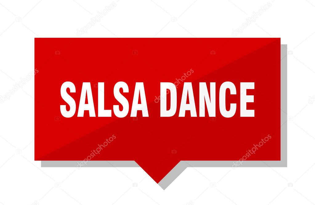 salsa dance red square price tag
