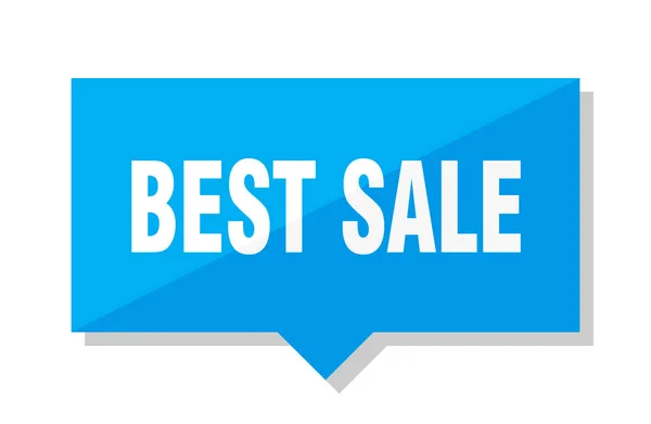 Nejlepší Prodej Modré Čtvercové Cenovka — Stockový vektor
