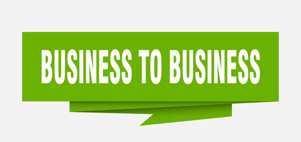 Negócio Para Sinal Negócios Business Business Paper Origami Discurso Bolha —  Vetores de Stock