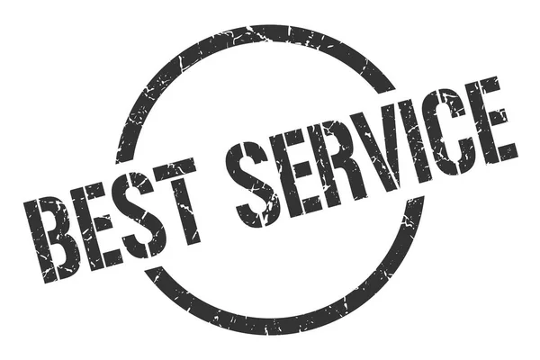 Best Service Black Stamp — Stock Vector