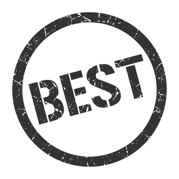 Best Black Stamp — Stock Vector