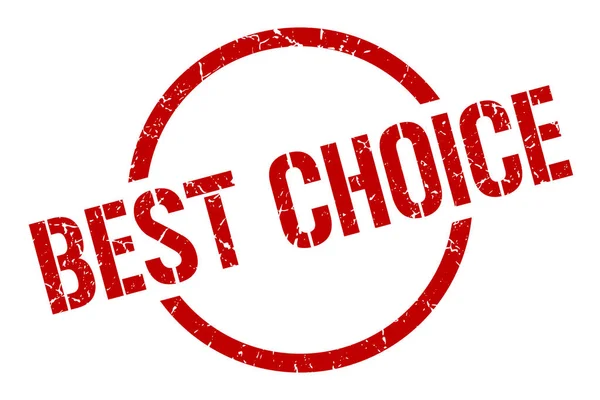 Best Choice Red Stamp — Stok Vektör