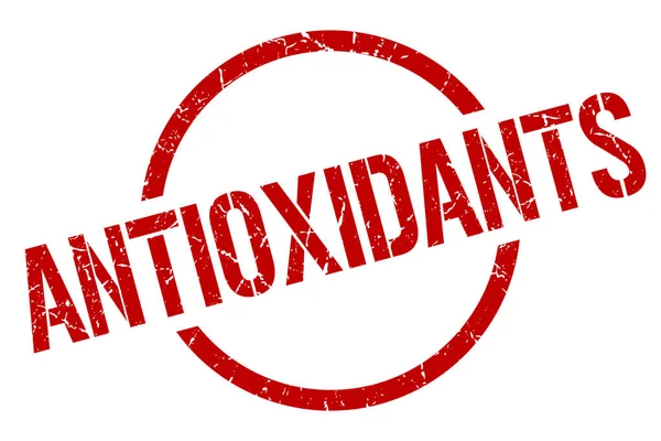Antioxidants Red Stamp — Stock Vector