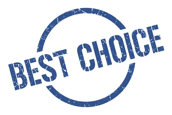 Best Choice Blue Stamp — Stock Vector