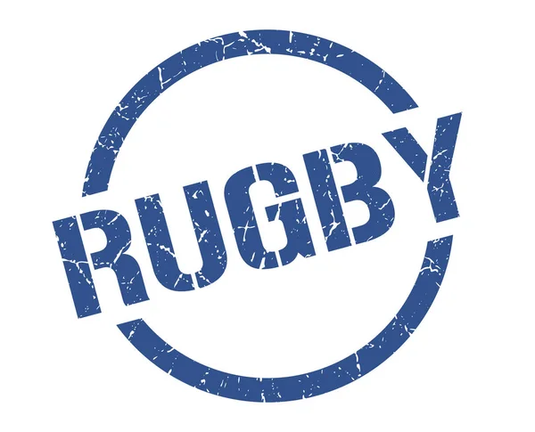 Rugby Blue Stamp — Stock Vector