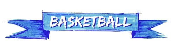 篮球丝带 — 图库矢量图片