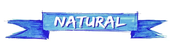 Ruban naturel — Image vectorielle