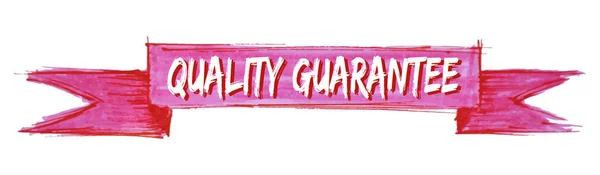 Ruban de garantie de qualité — Image vectorielle