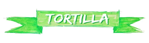 Tortilla-Schleife — Stockvektor