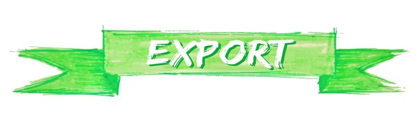 Cinta de exportación — Archivo Imágenes Vectoriales