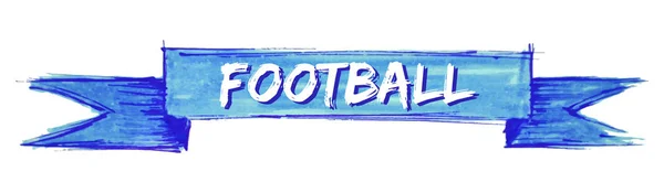 Футбольная лента — стоковый вектор