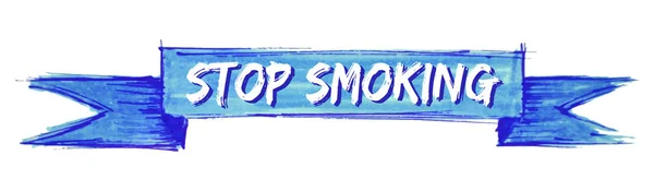 Stop smoking wstążki — Wektor stockowy