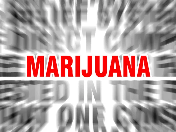 Marihuana — Stockvector