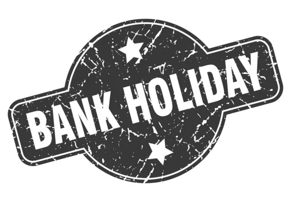 Bank holiday — Stock Vector
