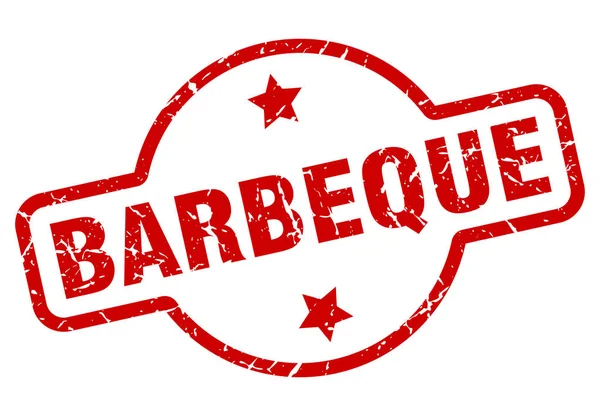 Timbre barbecue — Image vectorielle