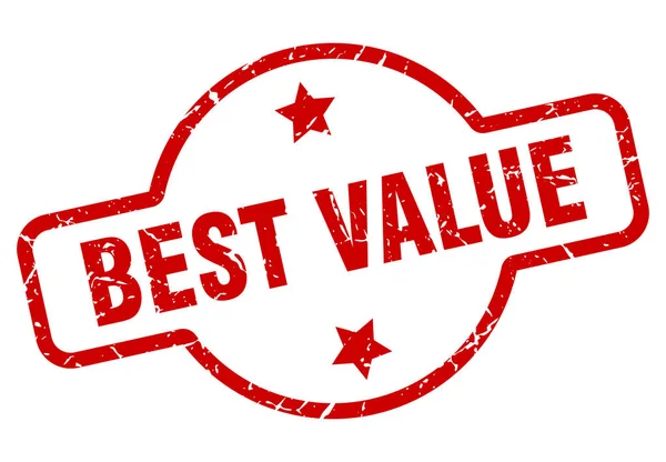 Nejlepší známka hodnoty — Stockový vektor