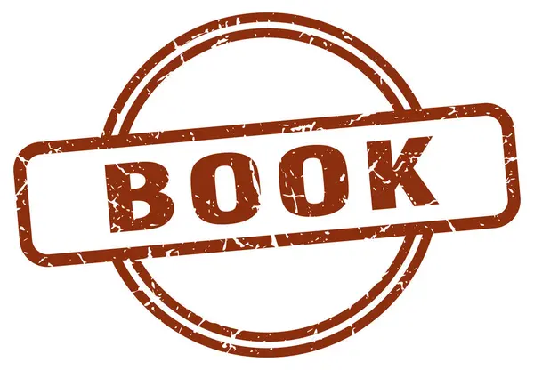 Selo do livro — Vetor de Stock