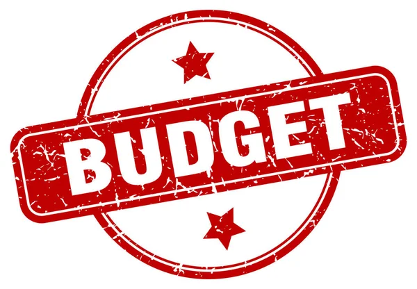 Σημάδι του προϋπολογισμού — Διανυσματικό Αρχείο