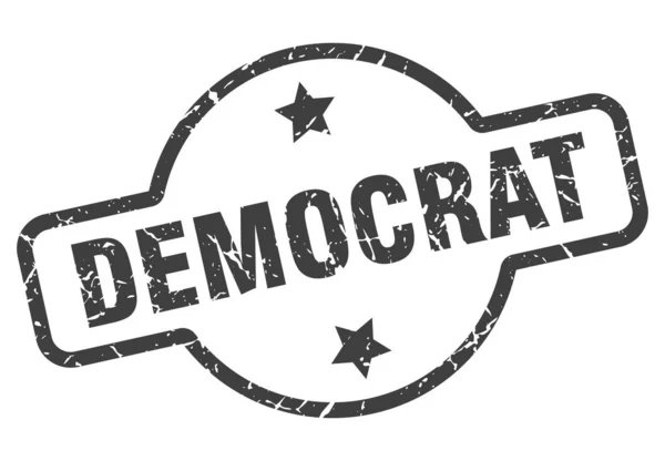 Democraat teken — Stockvector