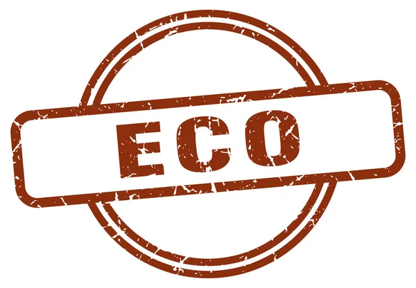 Eco sello — Vector de stock