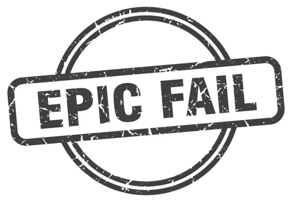 Epic fail — Stock Vector