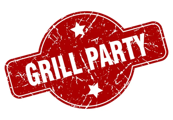 Grillparty — Stockvektor