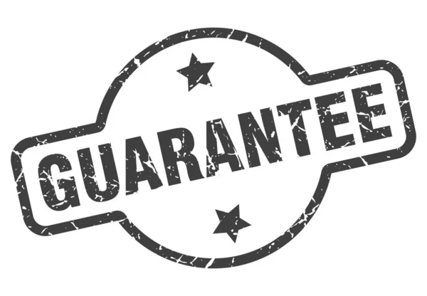 Guarantee sign — Stock Vector