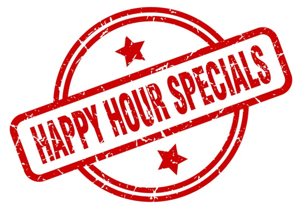 Happy hour offres spéciales — Image vectorielle