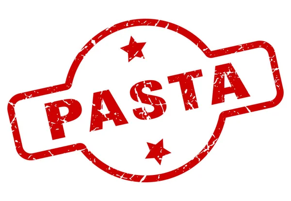 Sello de pasta — Vector de stock